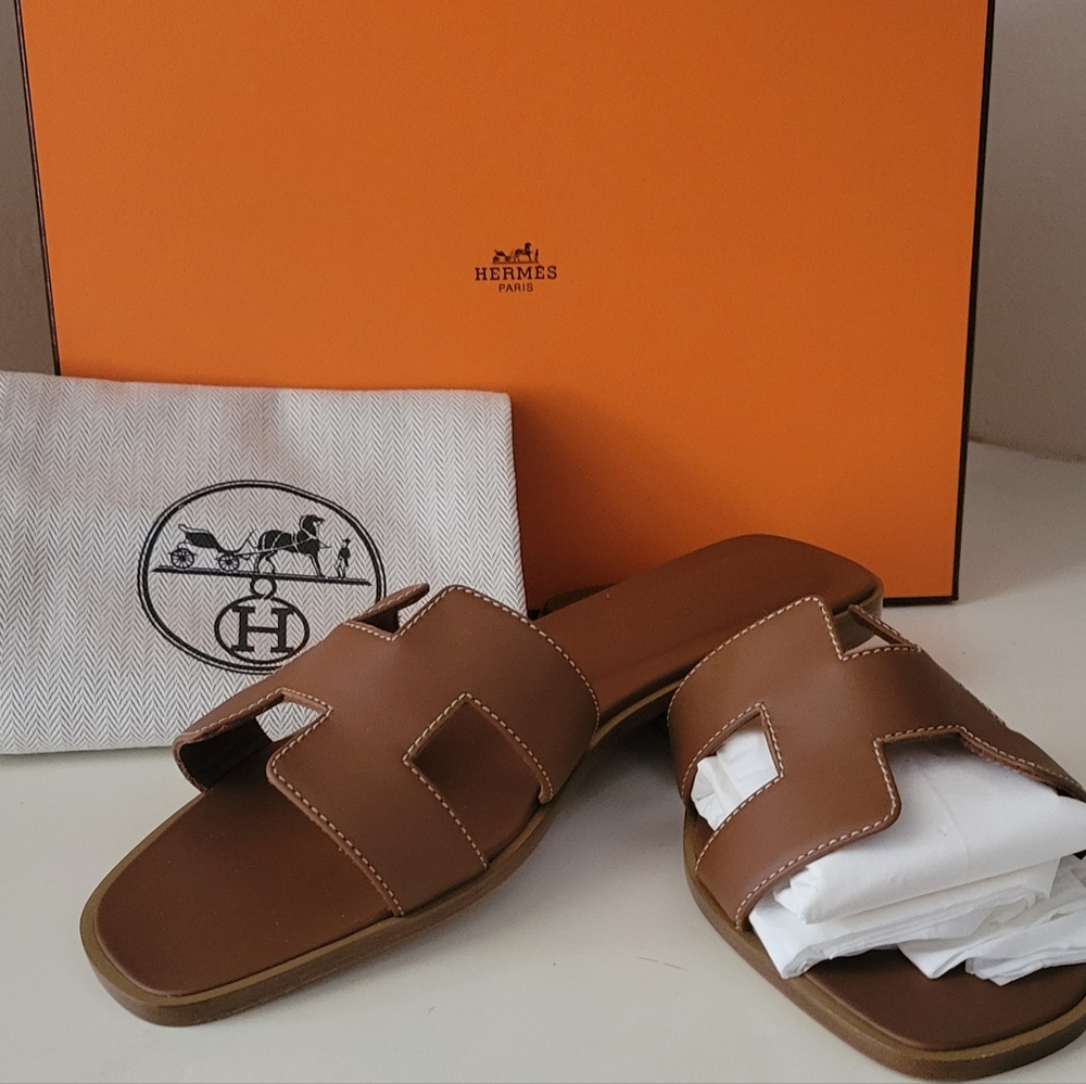 Hermes Oran Sandals